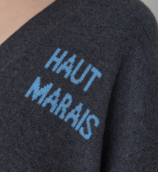 Rouge vif「ロゴニットカーディガン」|カーディガン|