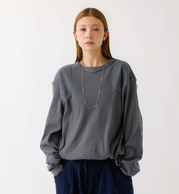 Rouge vif「【JOHNBULL/ジョンブル】コマンドライクプルオーバー/トップス/コットン【」|Tシャツ・カットソー|