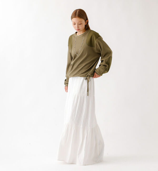 Rouge vif「【JOHNBULL/ジョンブル】コマンドライクプルオーバー/トップス/コットン【」|Tシャツ・カットソー|