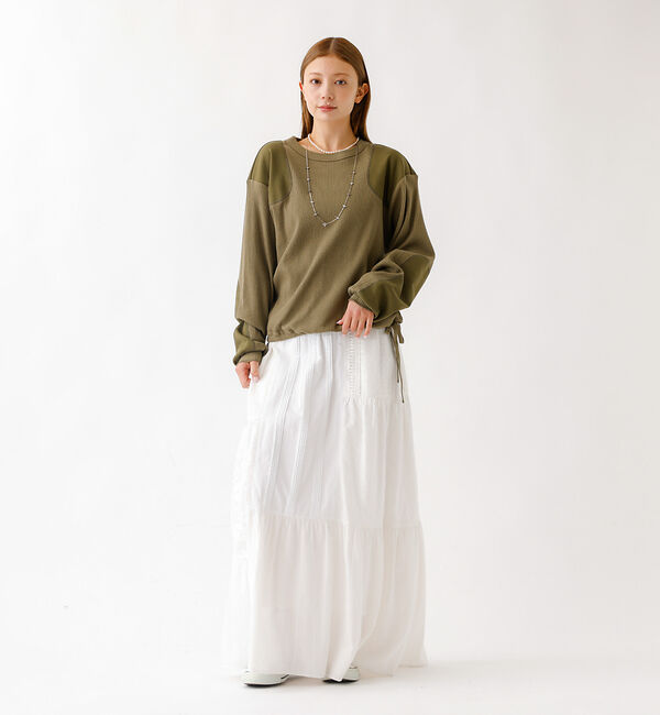 Rouge vif「【JOHNBULL/ジョンブル】コマンドライクプルオーバー/トップス/コットン【」|Tシャツ・カットソー|