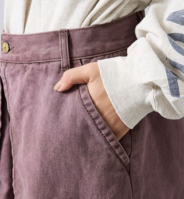 Rouge vif「【157/イチゴーナナ】HALF TUCK SHORTS/ハーフパンツ/157F」|デニム|