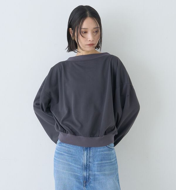 Rouge vif「ポリスパンパフスリーブイージーカットプルオーバー/吸水速乾」|Tシャツ・カットソー|