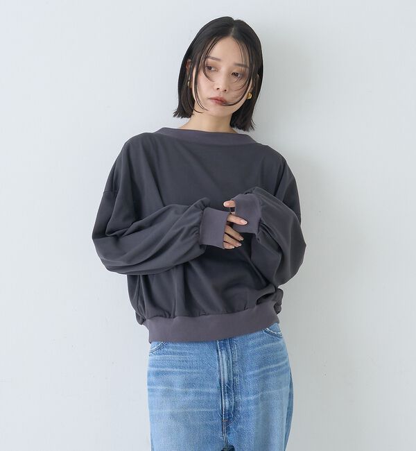 Rouge vif「ポリスパンパフスリーブイージーカットプルオーバー/吸水速乾」|Tシャツ・カットソー|