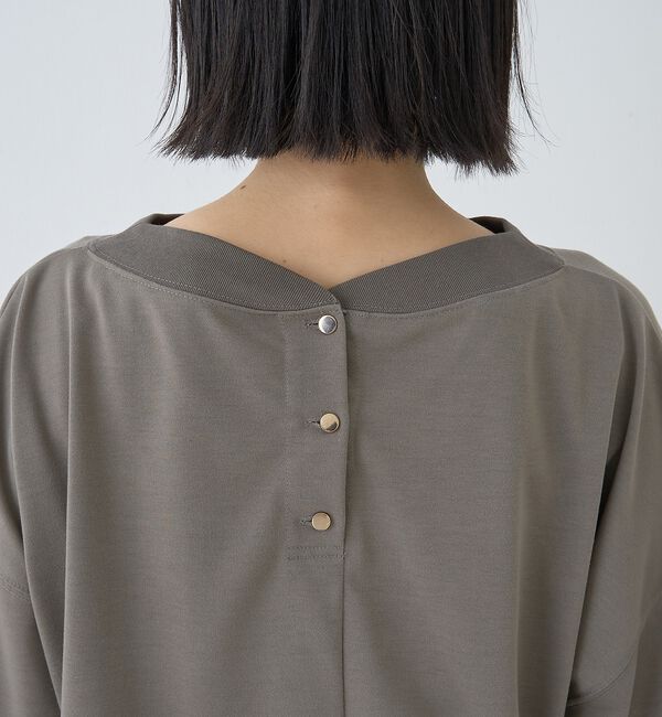 Rouge vif「ポリスパンパフスリーブイージーカットプルオーバー/吸水速乾」|Tシャツ・カットソー|