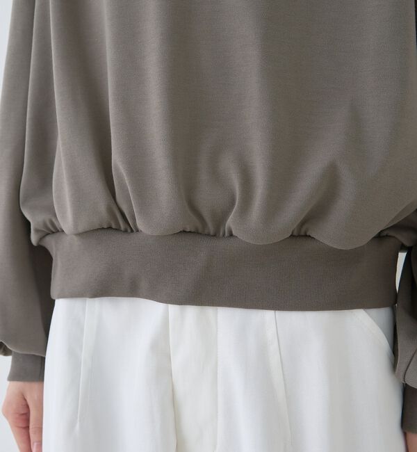 Rouge vif「ポリスパンパフスリーブイージーカットプルオーバー/吸水速乾」|Tシャツ・カットソー|