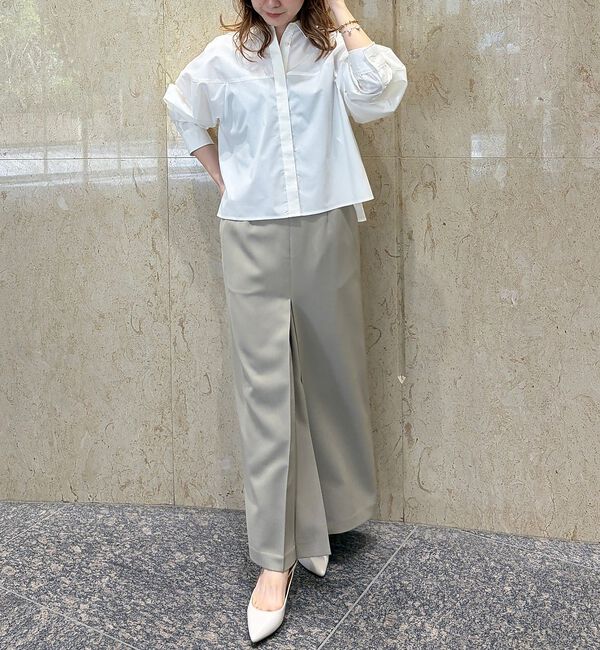 Rouge vif「ボックスブロードショート丈シャツ【予約】」|シャツ・ブラウス|