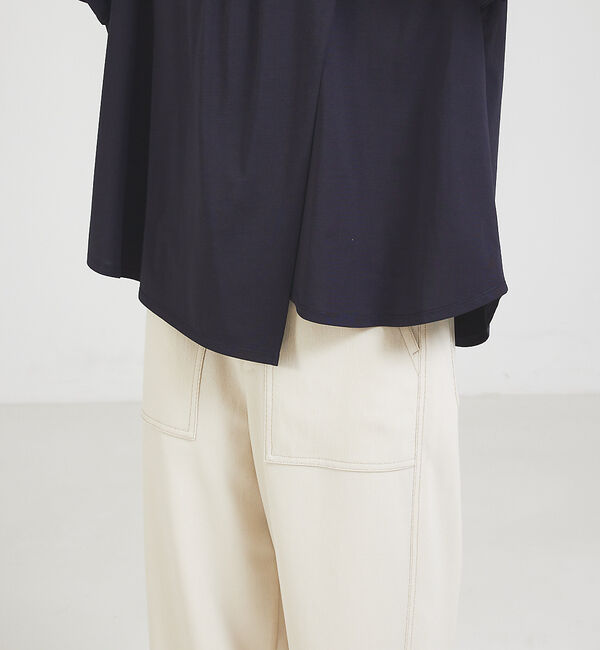 qualite「アシメフロントカットソー」|Tシャツ・カットソー|