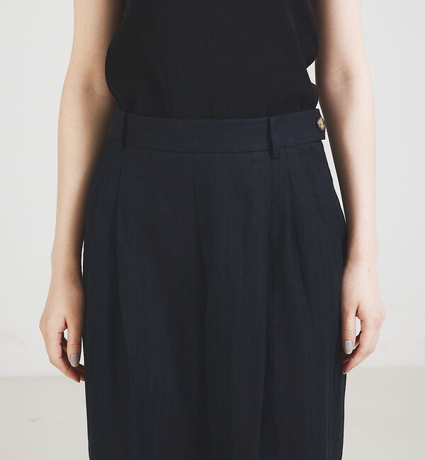 qualite「【セットアップ対応】ランダムヘリンボーンリネンパンツ」|その他|