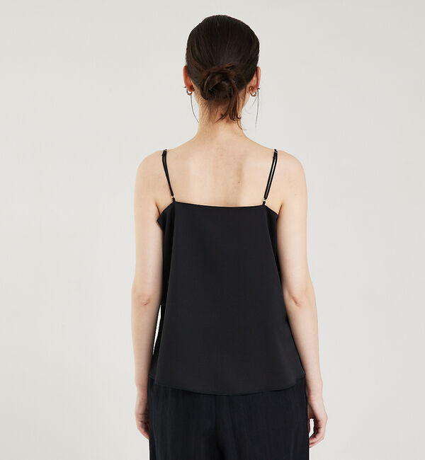 qualite「サテンキャミソール」|キャミソール|