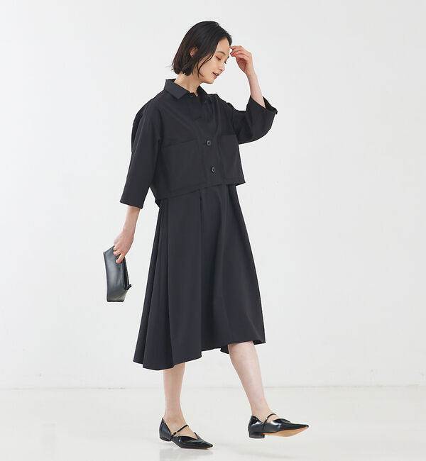 qualite「2WAYストレッチワンピース」|ワンピース|