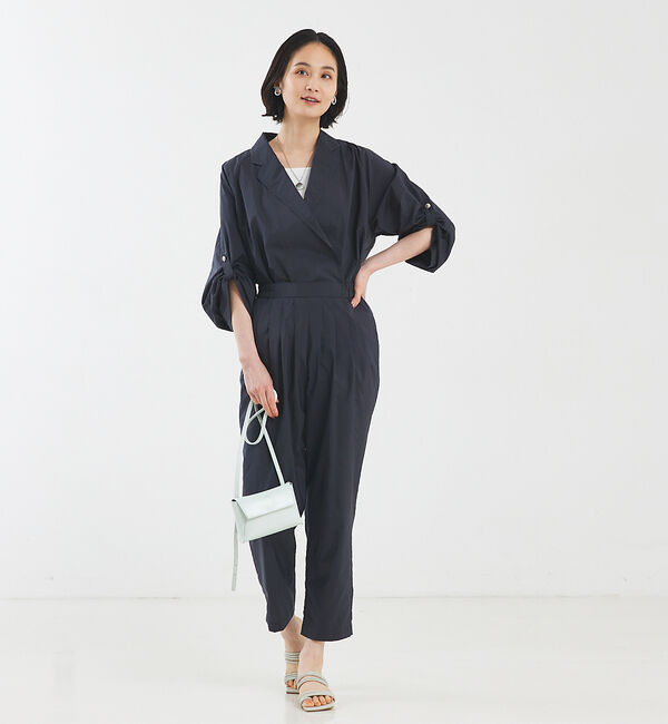 qualite「【セットアップ対応】撥水マイクロタフタタックパンツ」|その他|