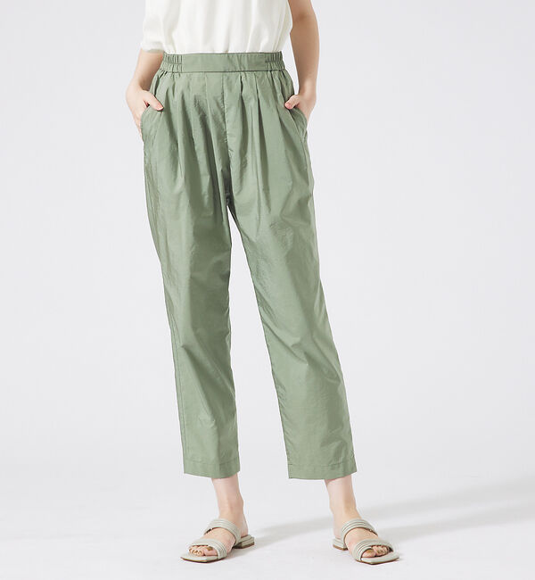 qualite「【セットアップ対応】撥水マイクロタフタタックパンツ」|その他|カーキ