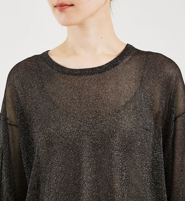 qualite「ラメシアーニットプルオーバー」|ニット・セーター|