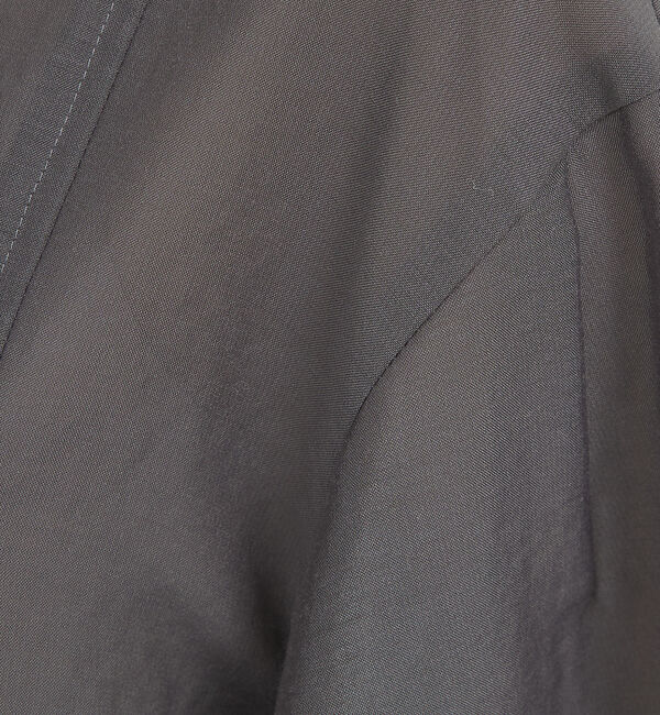 qualite「ボリュームスリーブシアーブラウス」|シャツ・ブラウス|