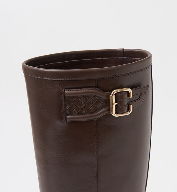 AU BANNISTER「【スノーソール】ベルトロングブーツ」|ショートブーツ|