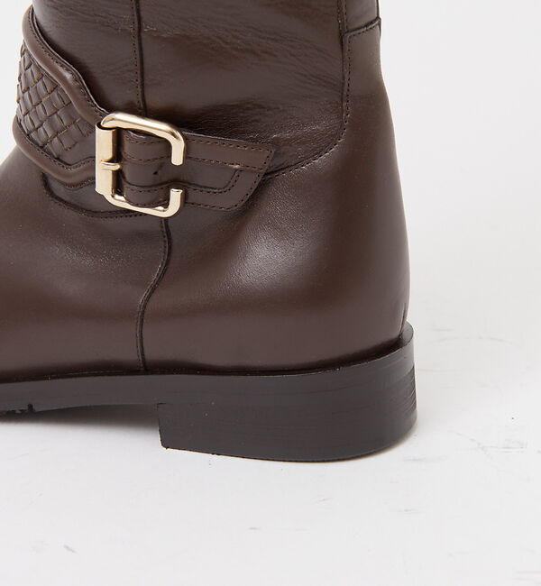 AU BANNISTER「【スノーソール】ベルトロングブーツ」|ショートブーツ|