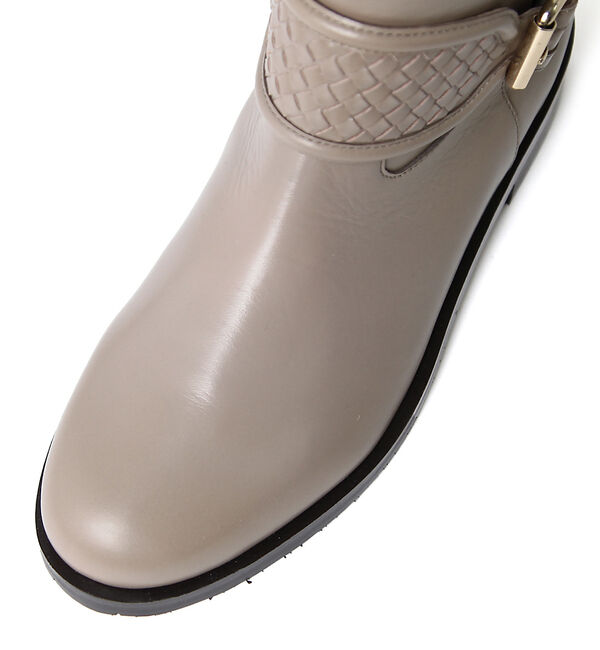 AU BANNISTER「【スノーソール】ベルトロングブーツ」|ショートブーツ|