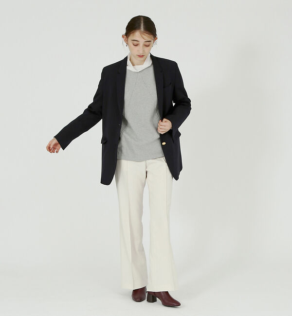 AU BANNISTER「【スノーソール】カラーブロックショートブーツ」|ショートブーツ|