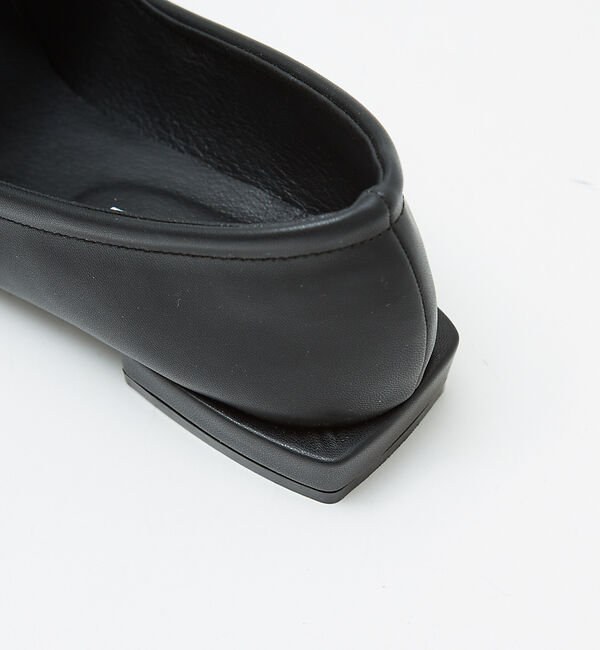 AU BANNISTER「【LAROUTE】レースアップギャザー ソフトパンプス」|その他|