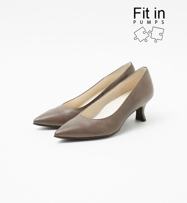 AU BANNISTER「【Fit in PUMPS】プレーンパンプス」|パンプス|グレージュ