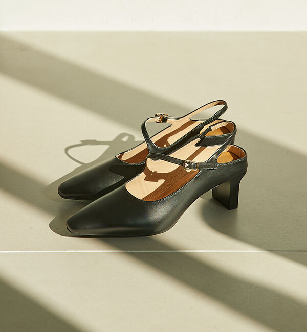 AU BANNISTER「バックオープンストラップパンプス」|サンダル|