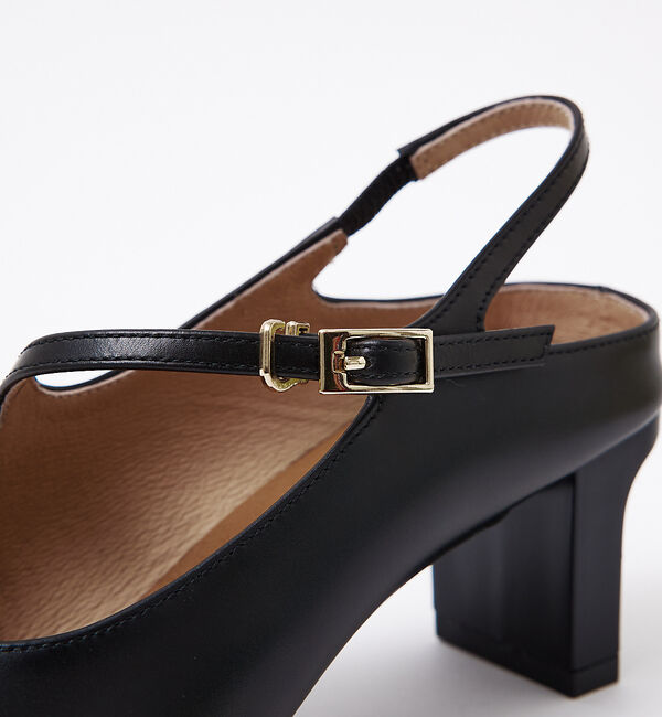 AU BANNISTER「バックオープンストラップパンプス」|サンダル|
