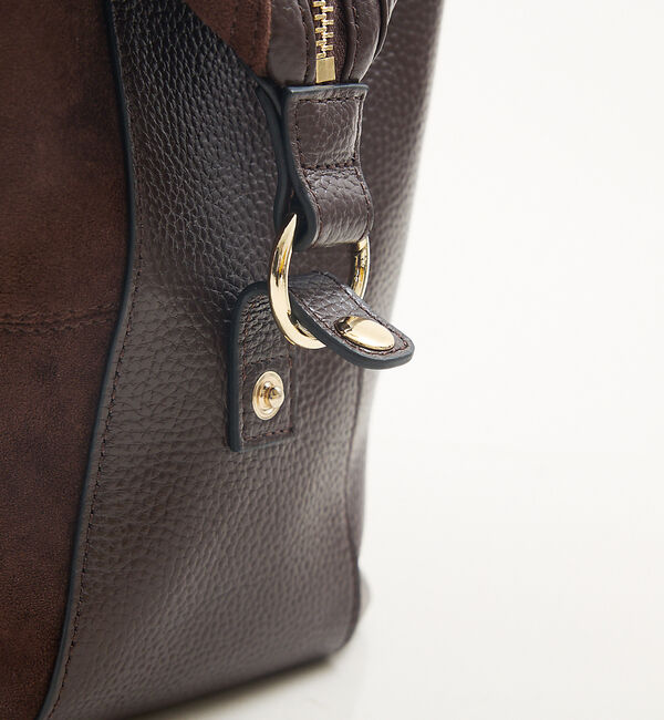 LOWELL things「Velu / 2WAYスエードボストンバッグ」|ボストンバッグ|