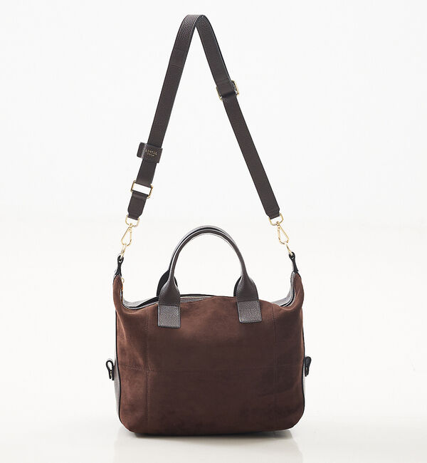 LOWELL things「Velu / 2WAYスエードボストンバッグ」|ボストンバッグ|