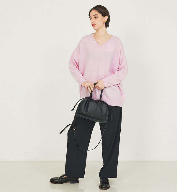 LOWELL things「【VERY掲載】Poche/ドローストリングトートミニ」|ショルダー・メッセンジャー|