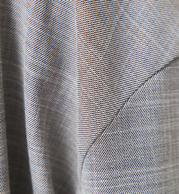 abahouse mavie「【LEE掲載・セットアップ対応】メランジ調ダブルジャケット/リネンライクジャケッ」|テーラードジャケット|