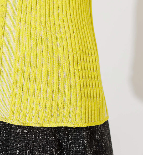 NOMINE「ミックスリブニットプルオーバー」|ニット・セーター|