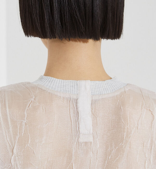 NOMINE「【セットアップ着用可】シャイン リンクル Ｔシャツ」|Tシャツ・カットソー|