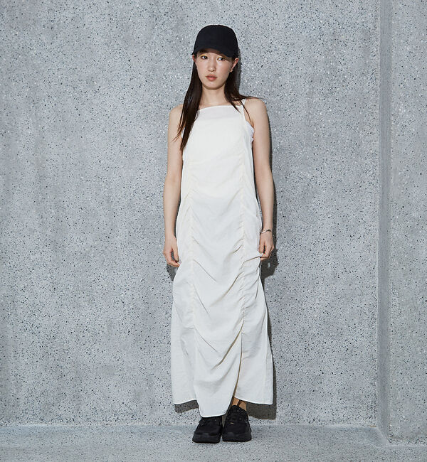 NOMINE「ギャザー キャミワンピース」|ワンピース|