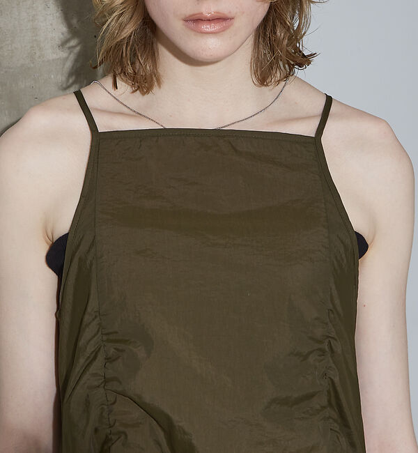 NOMINE「ギャザー キャミワンピース」|ワンピース|