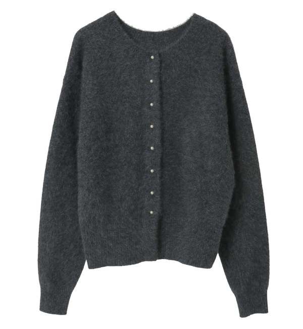 TIARA「FOXアルパカパールカーディガン」|カーディガン|