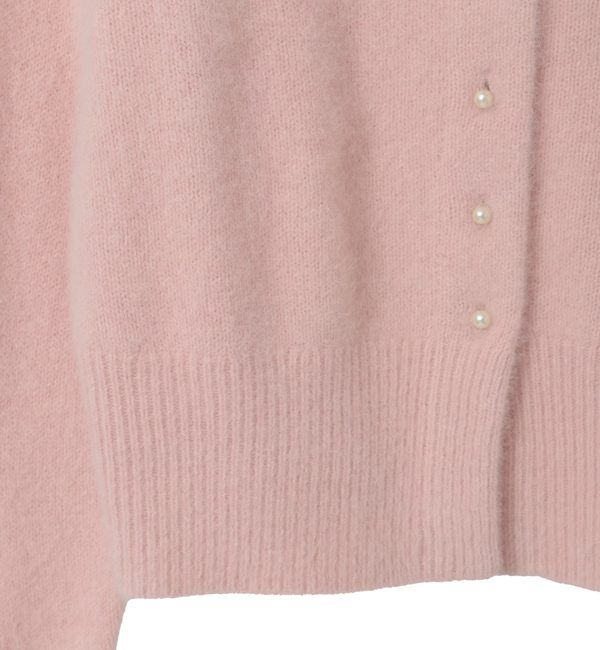 TIARA「FOXアルパカパールカーディガン」|カーディガン|