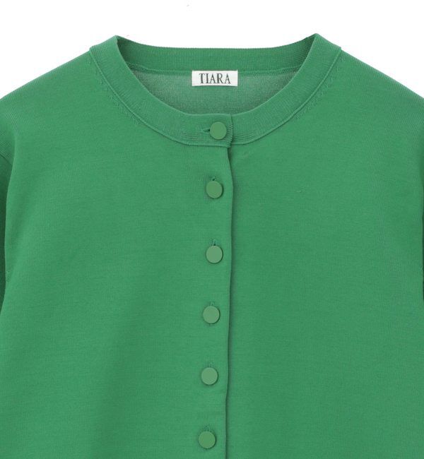 TIARA「アクセントボタンカーディガン」|カーディガン|