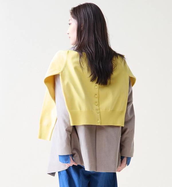TIARA「アクセントボタンカーディガン」|カーディガン|