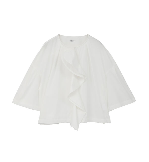 TIARA「フリルスキッパーブラウス」|シャツ・ブラウス|
