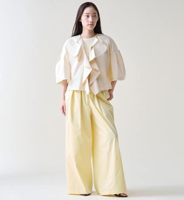 TIARA「フリルスキッパーブラウス」|シャツ・ブラウス|