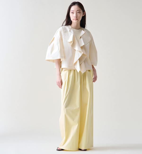 TIARA「フリルスキッパーブラウス」|シャツ・ブラウス|