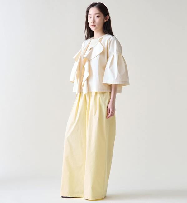 TIARA「フリルスキッパーブラウス」|シャツ・ブラウス|