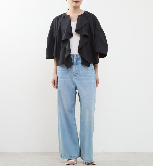 TIARA「フリルスキッパーブラウス」|シャツ・ブラウス|