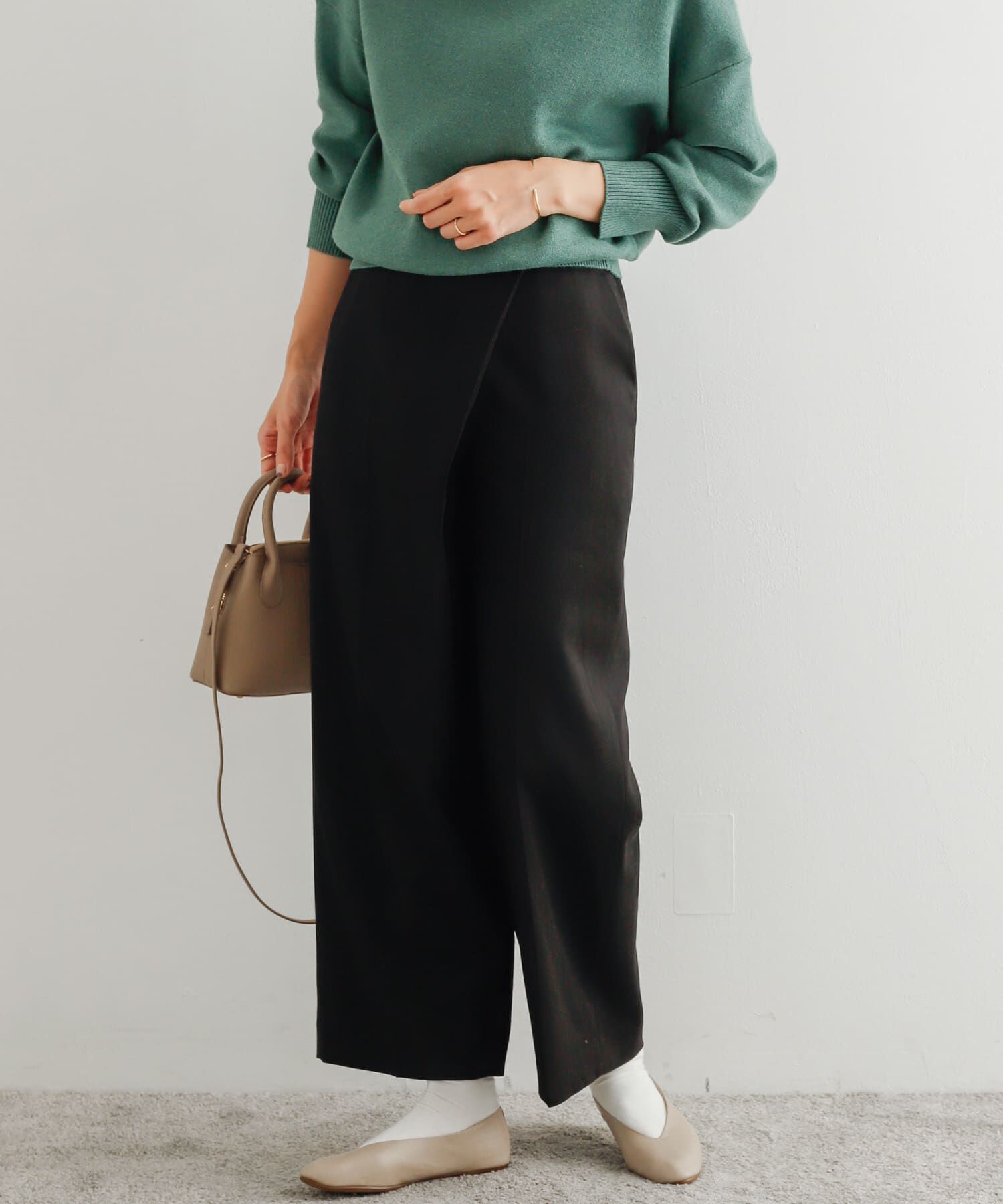 URBAN RESEARCH DOORS「ラップワイドパンツ」|その他|