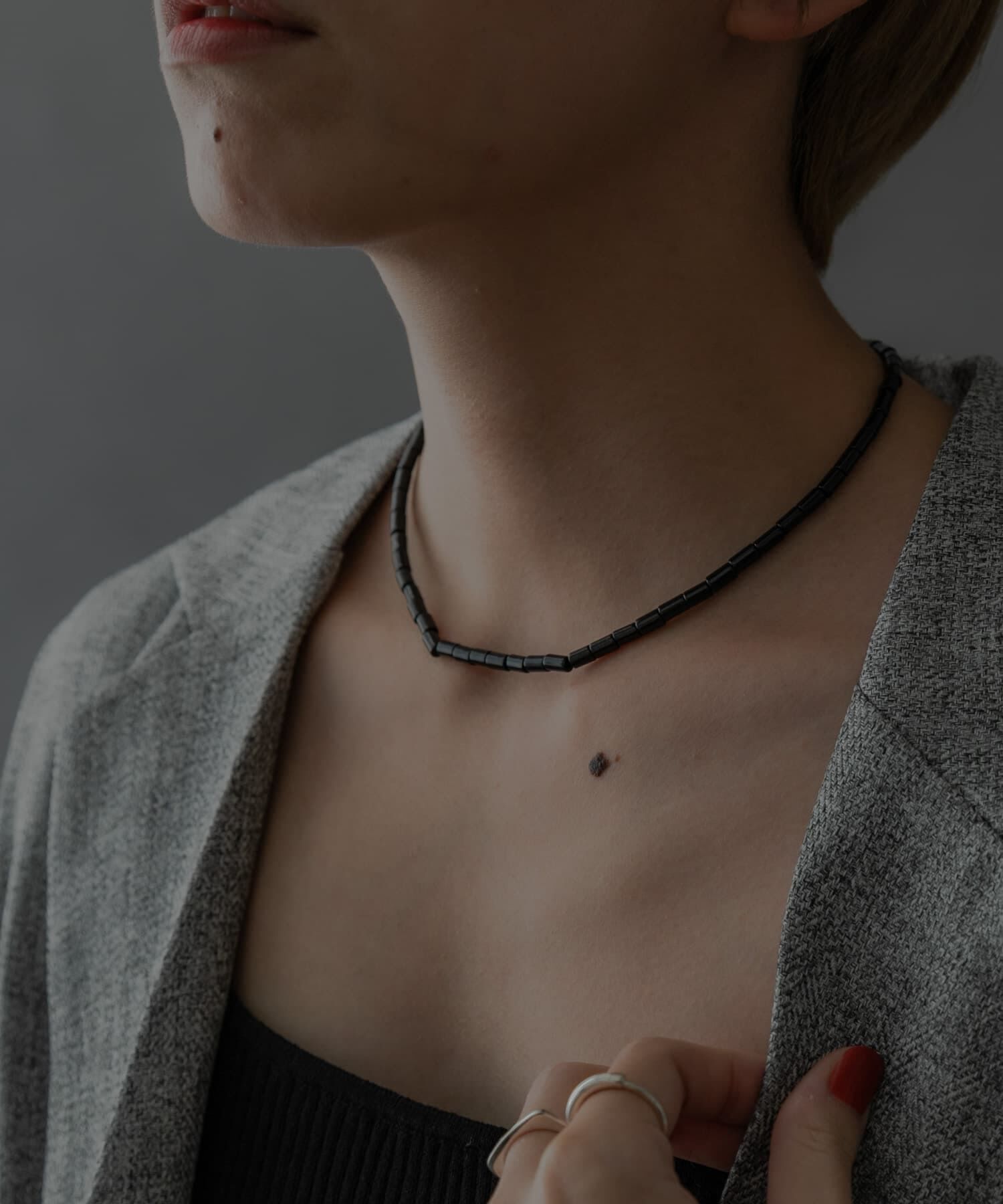 SMELLY「SMELLY so&rsquo;　onyx mantel necklace」|ネックレス|