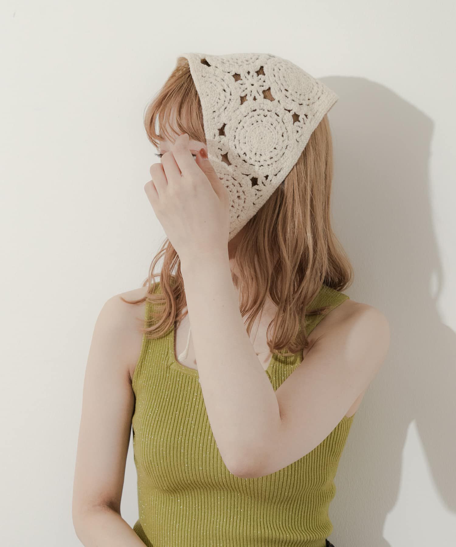 SMELLY「クロシェバブーシュカ」|バンダナ・スカーフ|