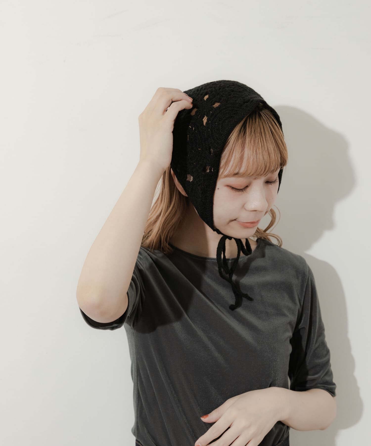 SMELLY「クロシェバブーシュカ」|バンダナ・スカーフ|