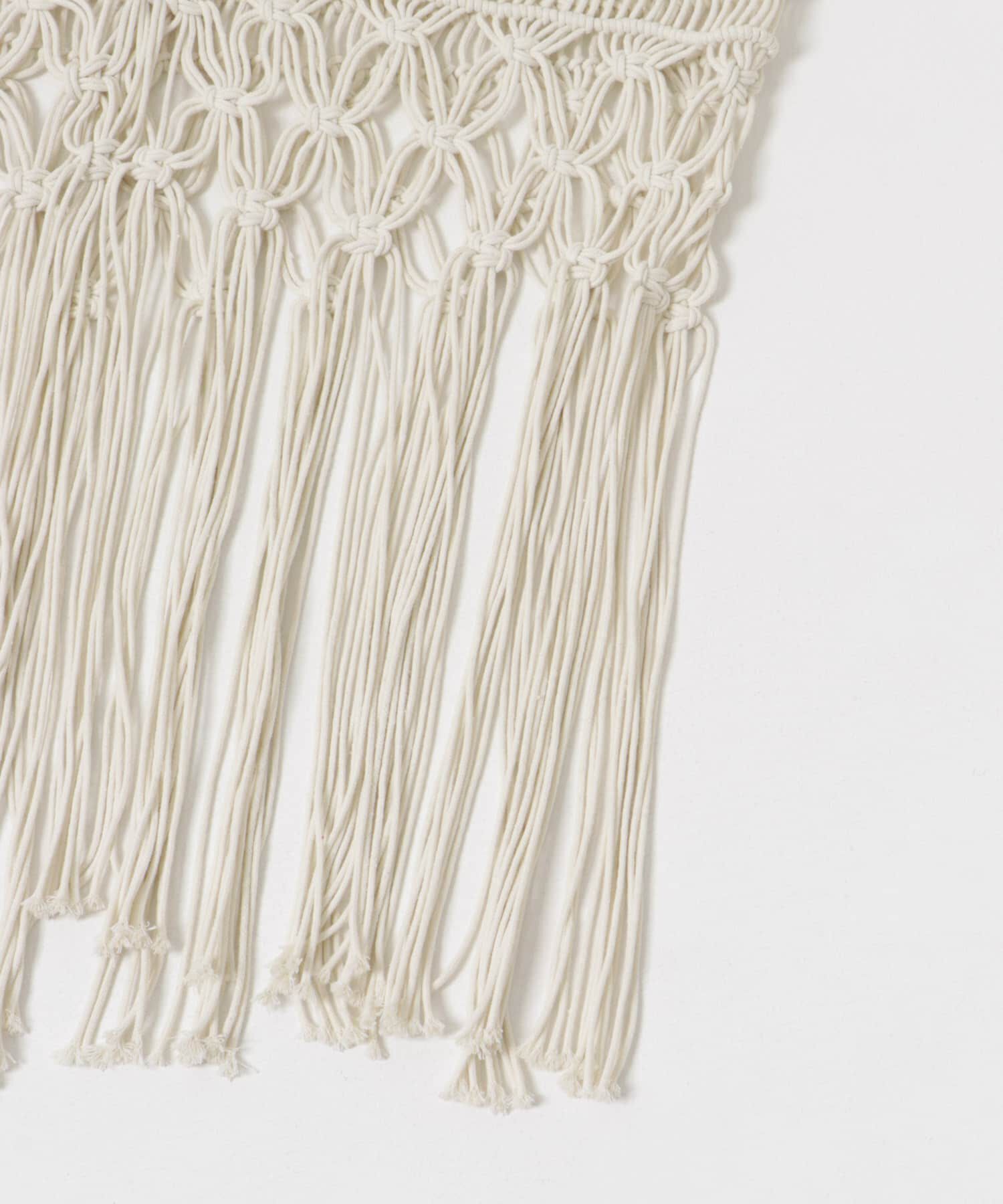 URBAN RESEARCH「マクラメ編みハンドニットベスト」|ベスト・ジレ|