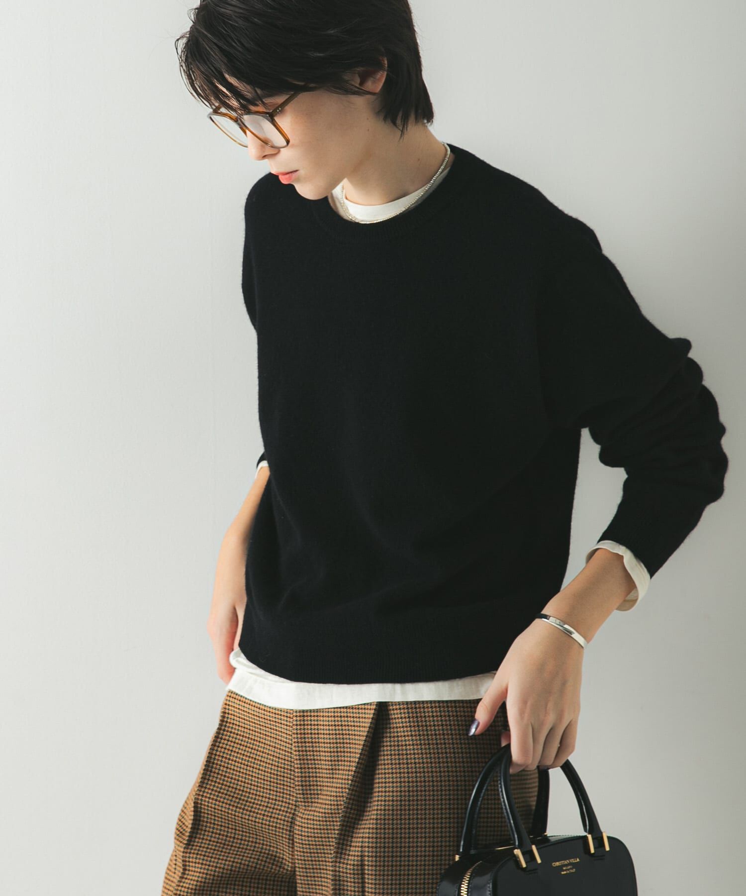 URBAN RESEARCH「ウール100 クルーネックソフトニット」|ニット・セーター|