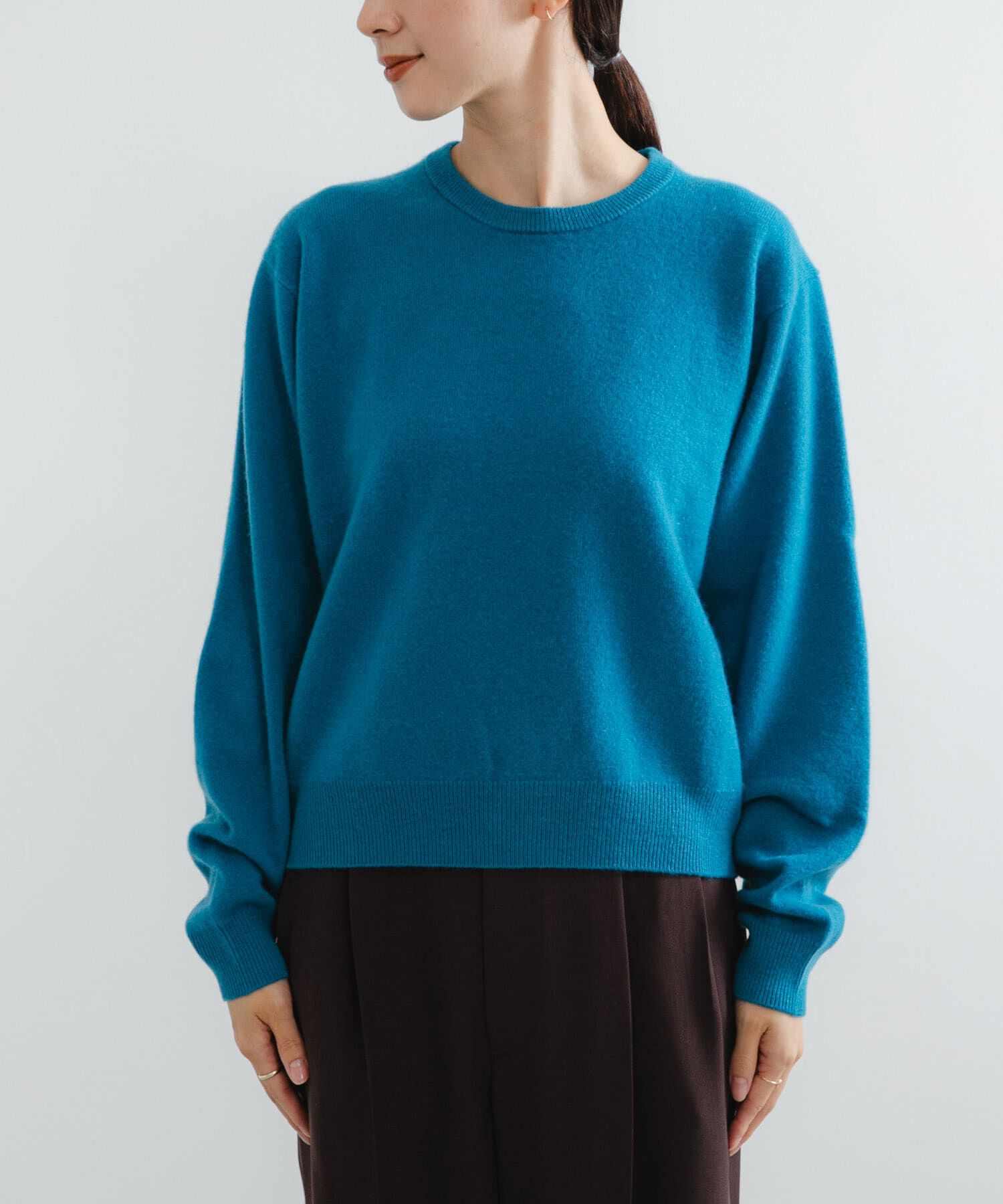 URBAN RESEARCH「ウール100 クルーネックソフトニット」|ニット・セーター|